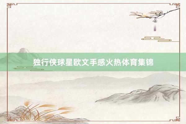 独行侠球星欧文手感火热体育集锦