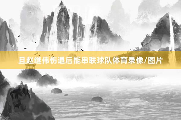 且赵继伟伤退后能串联球队体育录像/图片