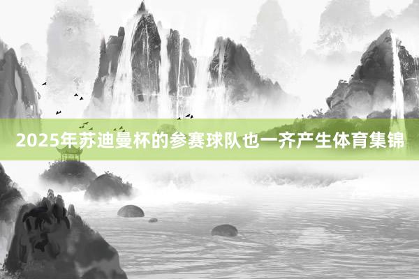 2025年苏迪曼杯的参赛球队也一齐产生体育集锦